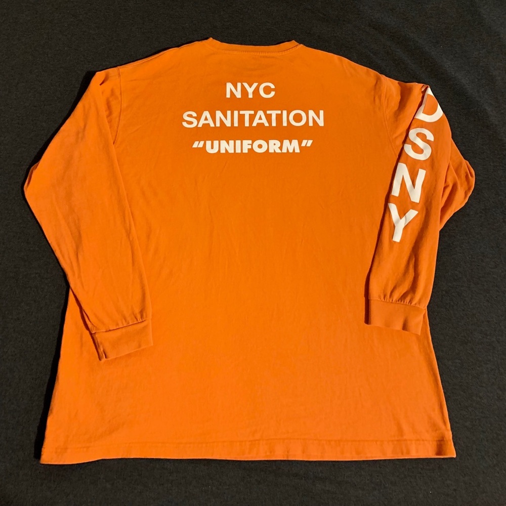 Heron Preston x DSNY Long Sleeve Jersone Tee - XL